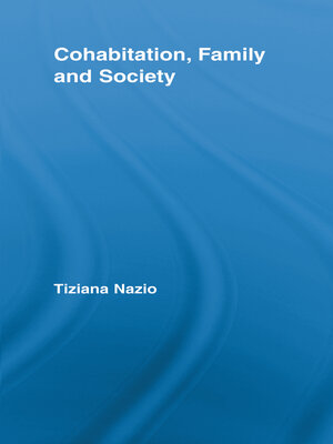 cover image of Cohabitation, Family & Society